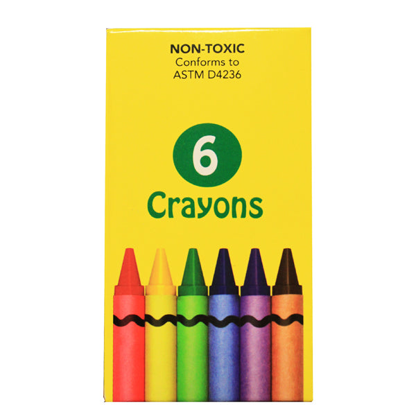 6-Pack of Crayons