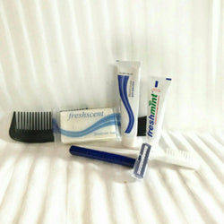 $1.08 Hygiene Kit - soap, shaving cream, toothbrush, toothpaste, razor. comb.