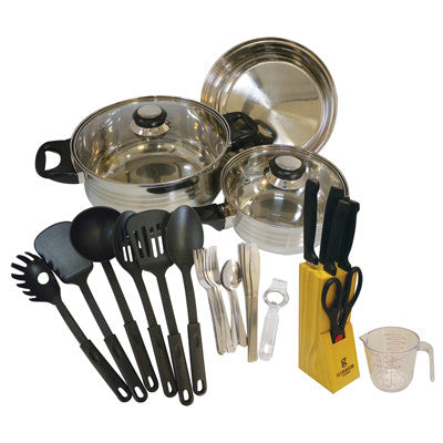 Kitchenware Set (Aluminum, 32 pc) - 2/case