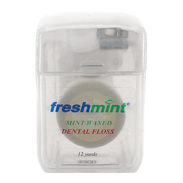 Freshmint® 12 Yards Mint Waxed Dental Floss